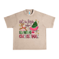 French Oak get in loser we're slaying christmas Urban Heavy Tee - MaliasSmallBusiness