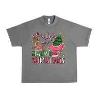 Tornado get in loser we're slaying christmas Urban Heavy Tee - MaliasSmallBusiness