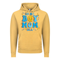 Vintage Mustard in my boy mom era Vintage Hoodie - MaliasSmallBusiness