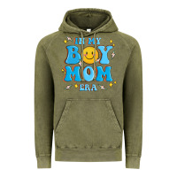 In My Boy Mom Era Vintage Hoodie | Teevron