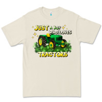 Bone just a boy who loves tractors Premium Tee - JahusDesignShop