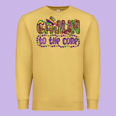 Cajun To The Core Premium Sweatshirt Designed By Oliviacreatesart