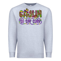 Heather Grey cajun to the core Premium Sweatshirt - OliviaCreatesArt