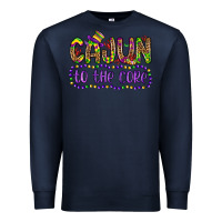 Navy cajun to the core Premium Sweatshirt - OliviaCreatesArt