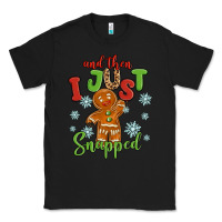 Black and then i just snnaped Classic Tee - MaliasSmallBusiness