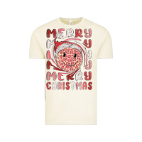 Vintage Arctic merry christmas smiling face Vintage Tee - MaliasSmallBusiness