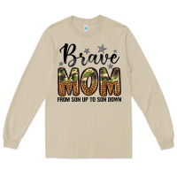 Mushroom brave mom from son up to son down Long Sleeve Tee - LillyAllenDesigns