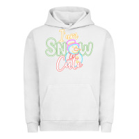 Pigment Lunar Rock l am snow cute Urban Hoodie - CowhideDigitalArt