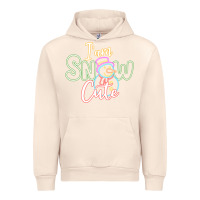 Sandshell l am snow cute Urban Hoodie - CowhideDigitalArt