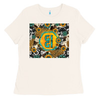 Bone gigi sunflower turquoise Ladies Tee - Jasminsmagicworld