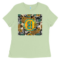 Matcha gigi sunflower turquoise Ladies Tee - Jasminsmagicworld
