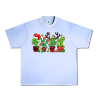 Grape Ice christmas cactus Urban Heavy Tee - MaliasSmallBusiness