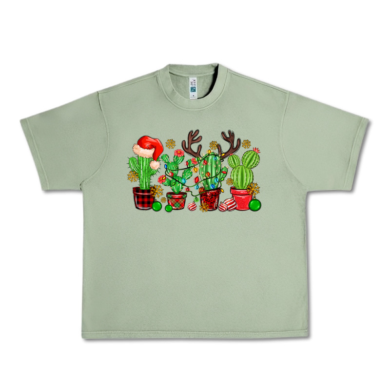 Christmas Cactus Urban Heavy Tee by MaliasSmallBusiness | Teevron