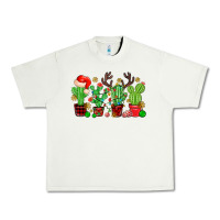 Pistachio christmas cactus Urban Heavy Tee - MaliasSmallBusiness