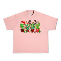 Salmon christmas cactus Urban Heavy Tee - MaliasSmallBusiness