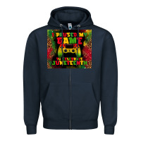 Navy i paused my game Zipper Hoodie - TumblerDesignByShophia