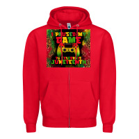 Red i paused my game Zipper Hoodie - TumblerDesignByShophia
