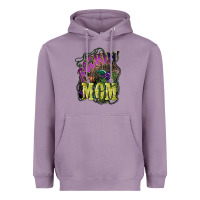 Lavender Rockin the mom Mother's Day Heavyweight Hoodie - HowdyJamesFarm