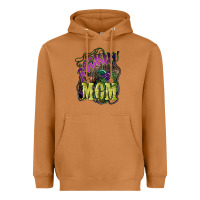 Meerkat Rockin the mom Mother's Day Heavyweight Hoodie - HowdyJamesFarm