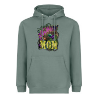 Sage Rockin the mom Mother's Day Heavyweight Hoodie - HowdyJamesFarm