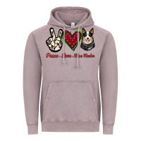 Vintage Zinc Peace Love Blue Heeler Vintage Hoodie - Jasminsmagicworld