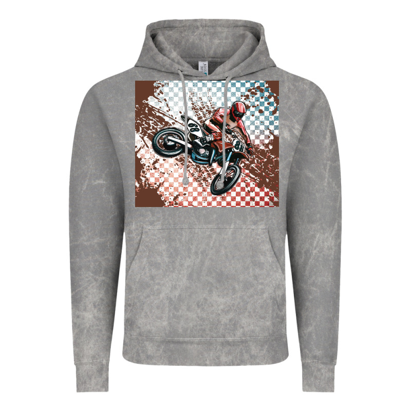 Born To Ride Dirty Bikes Vintage Hoodie by MaliasSmallBusiness | Teevron