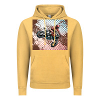 Vintage Mustard born to ride dirty bikes Vintage Hoodie - MaliasSmallBusiness