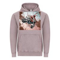Vintage Zinc born to ride dirty bikes Vintage Hoodie - MaliasSmallBusiness