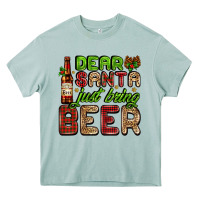 Arona dear santa just bring a beer with a beer bottle Heavy Core Tee - AdoDesignShop