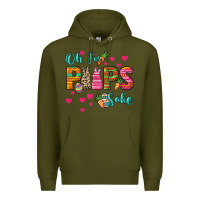 Army Green Oh for peeps sake Easter Day Premium Hoodie - HowdyJamesFarm
