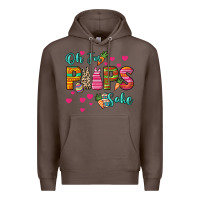 Coffee Oh for peeps sake Easter Day Premium Hoodie - HowdyJamesFarm