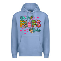 Colony Blue Oh for peeps sake Easter Day Premium Hoodie - HowdyJamesFarm