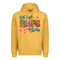 Mustard Oh for peeps sake Easter Day Premium Hoodie - HowdyJamesFarm