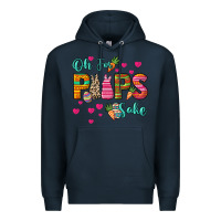 Navy Oh for peeps sake Easter Day Premium Hoodie - HowdyJamesFarm
