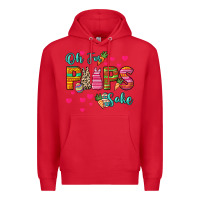 Red Oh for peeps sake Easter Day Premium Hoodie - HowdyJamesFarm