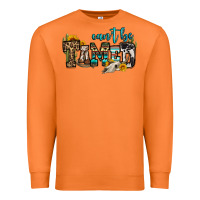 Carrot can't be tamed bull skull Premium Sweatshirt - OliviaCreatesArt