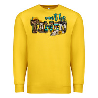 Lemon can't be tamed bull skull Premium Sweatshirt - OliviaCreatesArt
