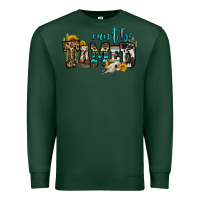 Sports Green can't be tamed bull skull Premium Sweatshirt - OliviaCreatesArt