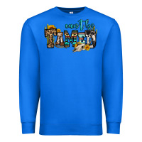 True Royal can't be tamed bull skull Premium Sweatshirt - OliviaCreatesArt