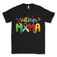 Black autism mama Classic Tee - MaliasSmallBusiness