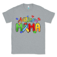 Heather Grey autism mama Classic Tee - MaliasSmallBusiness