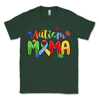 Sports Green autism mama Classic Tee - MaliasSmallBusiness