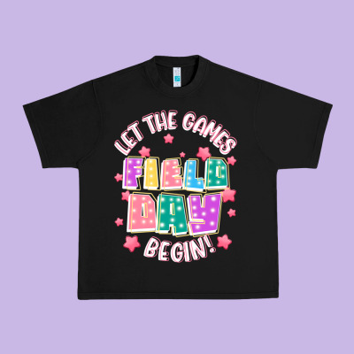 Field Day Let The Games Begin Urban Heavy Tee Designed By Jahusdesignshop