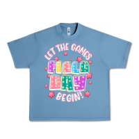 Pebble Blue field day let the games begin Urban Heavy Tee - JahusDesignShop