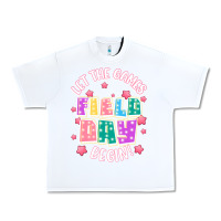 White field day let the games begin Urban Heavy Tee - JahusDesignShop