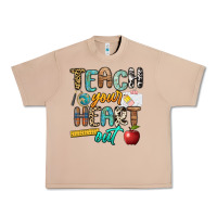 Burro teach your heart out Urban Heavy Tee - NancyCooperArtShop