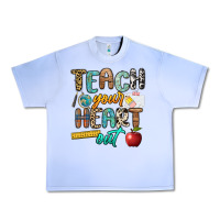 Grape Ice teach your heart out Urban Heavy Tee - NancyCooperArtShop