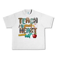 Lunar Rock teach your heart out Urban Heavy Tee - NancyCooperArtShop