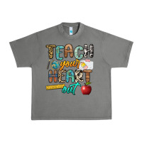 Tornado teach your heart out Urban Heavy Tee - NancyCooperArtShop