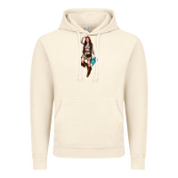 Vintage Artic western cowgirl Vintage Hoodie - NancyCooperArtShop